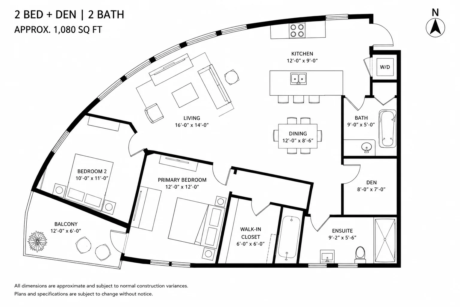 Measured floor plan for a multi-level Surrey home