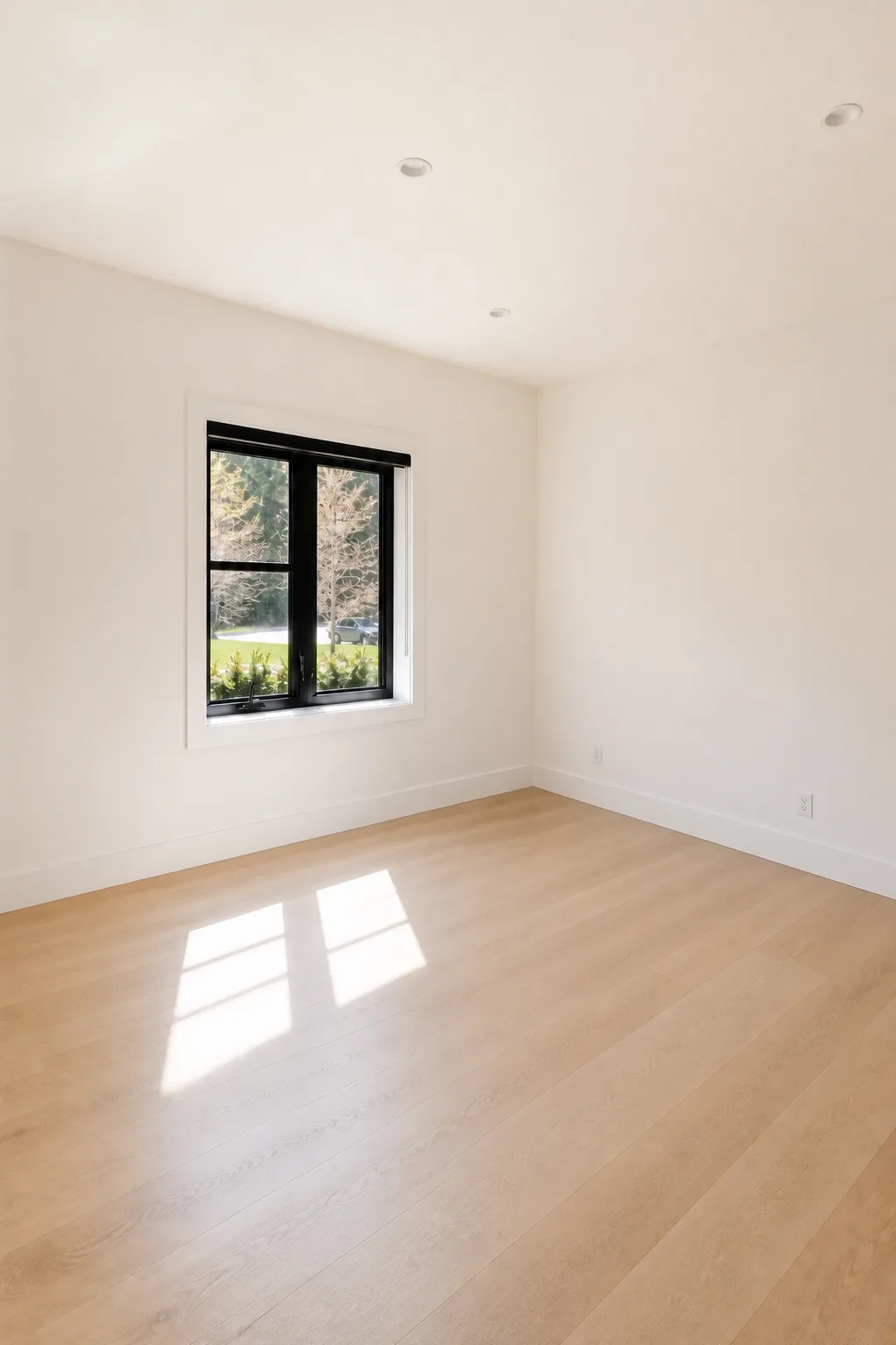 Empty Surrey bedroom before virtual staging