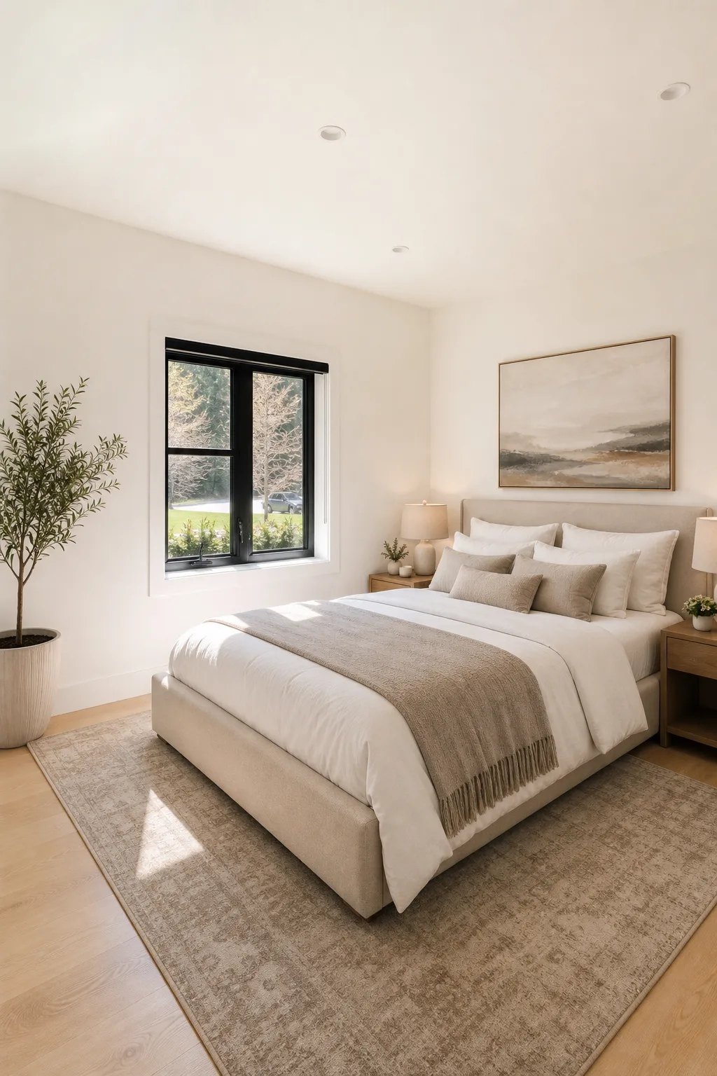 Virtual staging for a vacant Coal Harbour listing